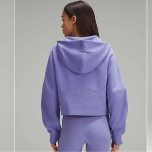 LULULEMON SCUBA OVERSIZED LAVENDER HALF ZIP SWEATSHIRT🌹